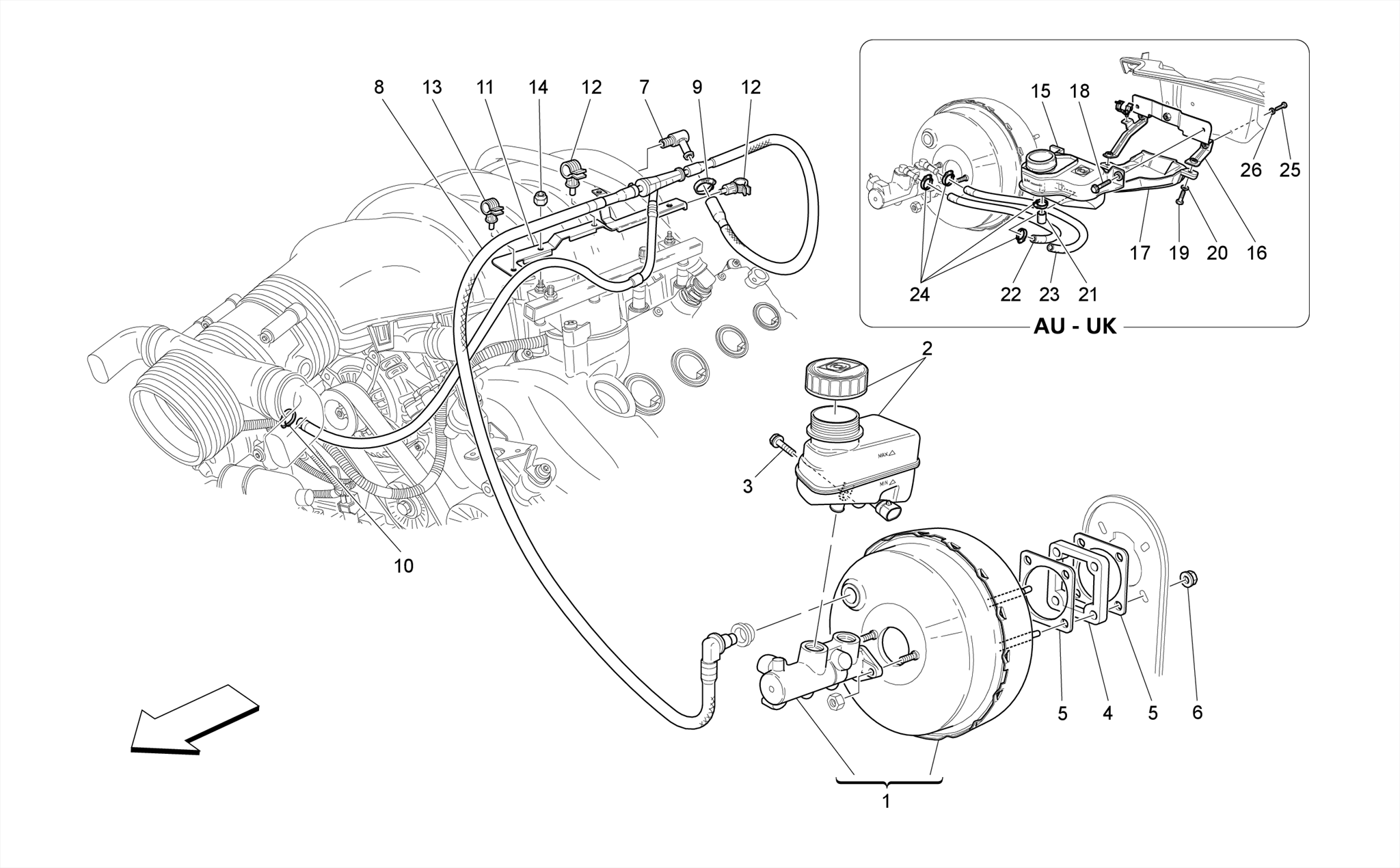 BRAKE SERVO SYSTEM