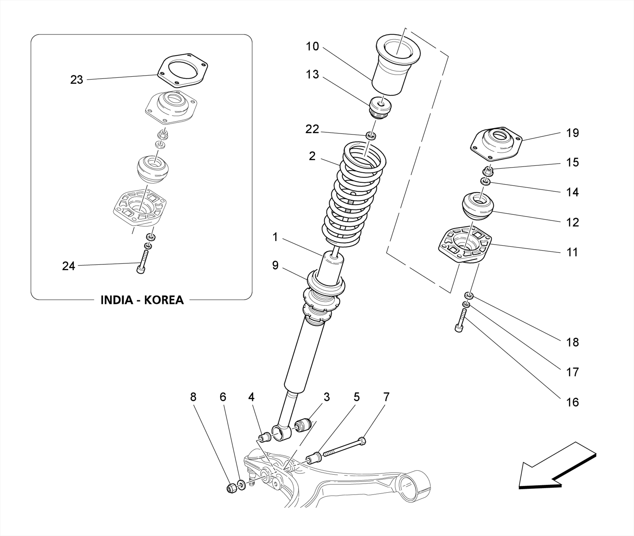 FRONT SHOCK ABSORBER DEVICES