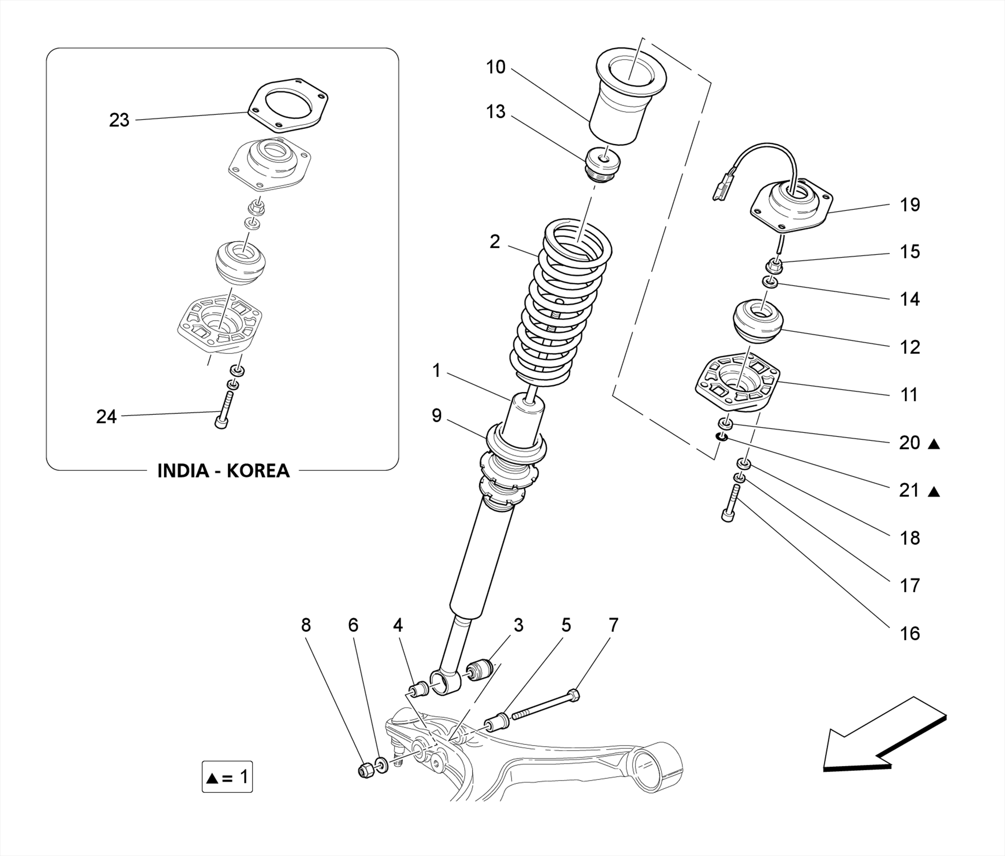 FRONT SHOCK ABSORBER DEVICES