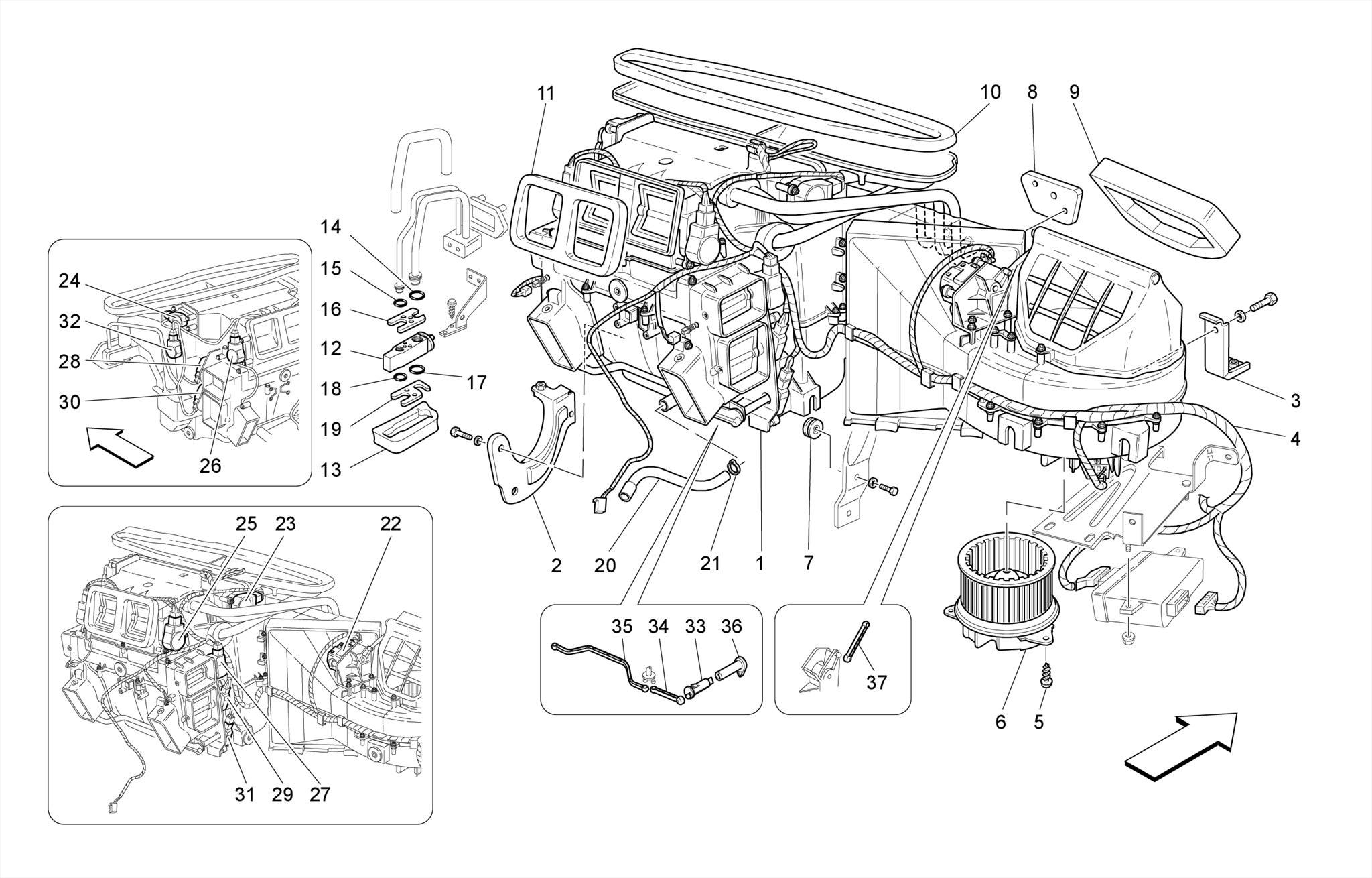 A/C UNIT: DASHBOARD DEVICES