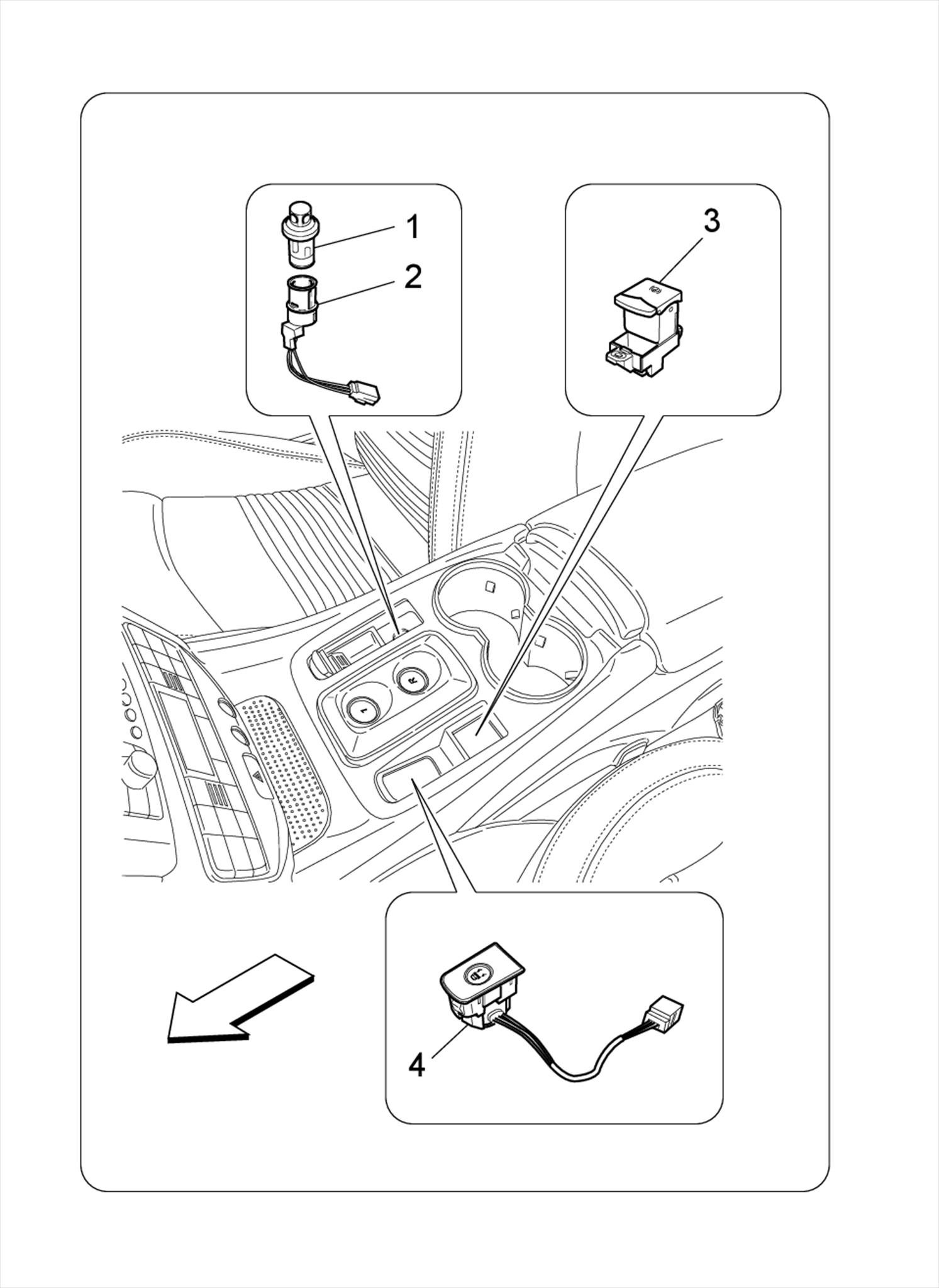 CENTRE CONSOLE DEVICES
