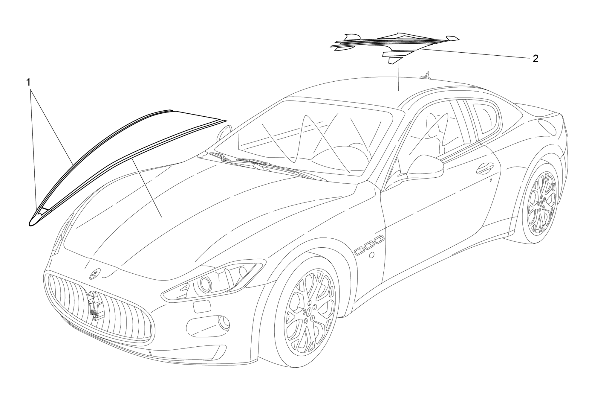 SHIELDS, TRIMS AND COVERING PANELS