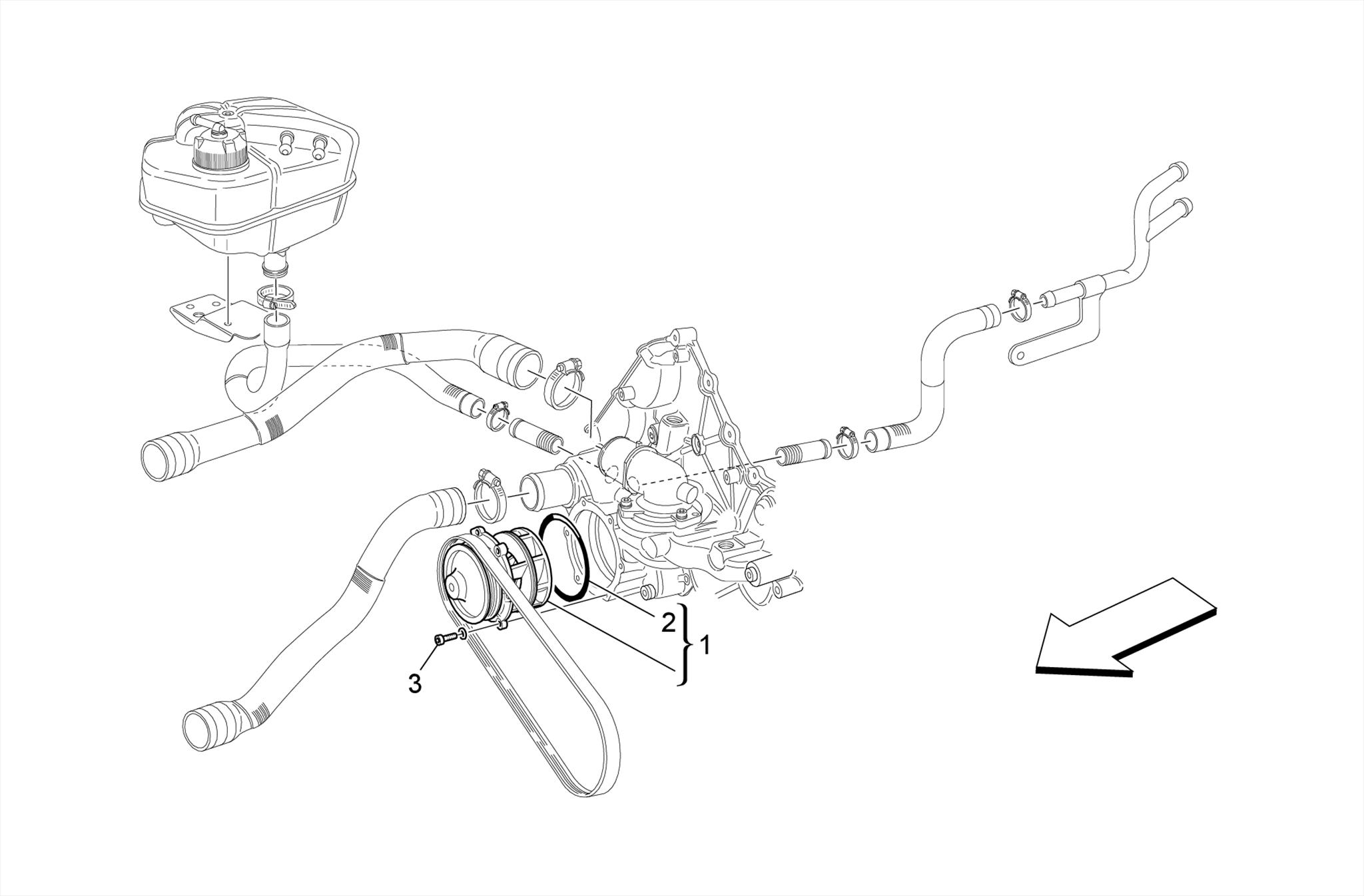COOLING SYSTEM: WATER PUMP