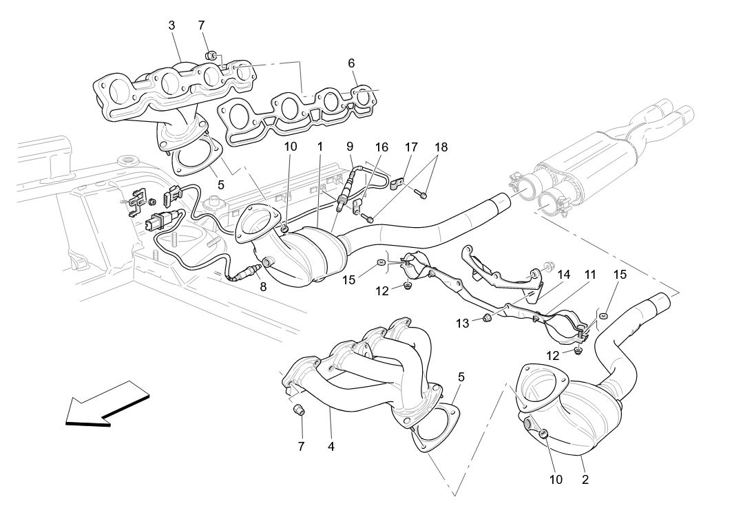 PRE-CATALYTIC CONVERTERS AND CATALYTIC CONVERTERS