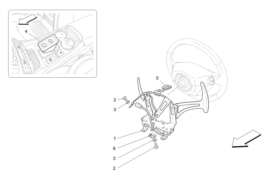 DRIVER CONTROLS FOR F1 GEARBOX