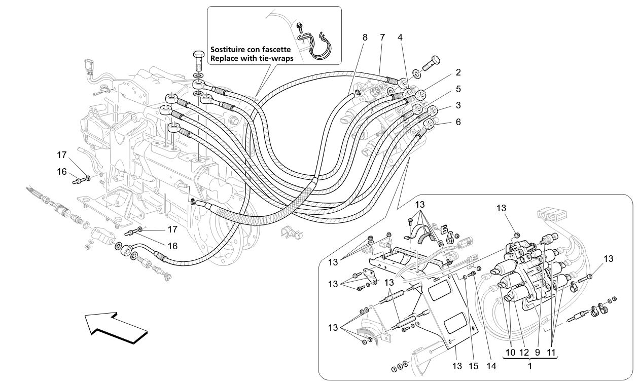 GEARBOX ACTIVATION HYDRAULICS - POWER UNIT