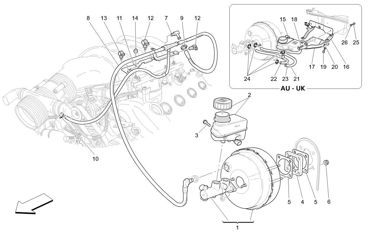 BRAKE SERVO SYSTEM