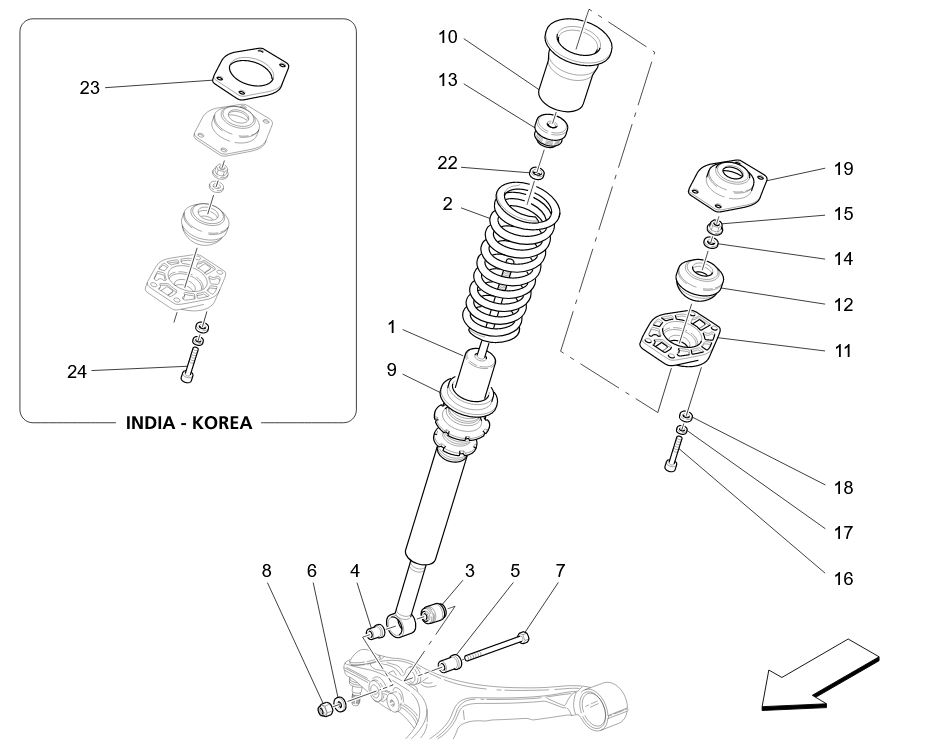 FRONT SHOCK ABSORBER DEVICES