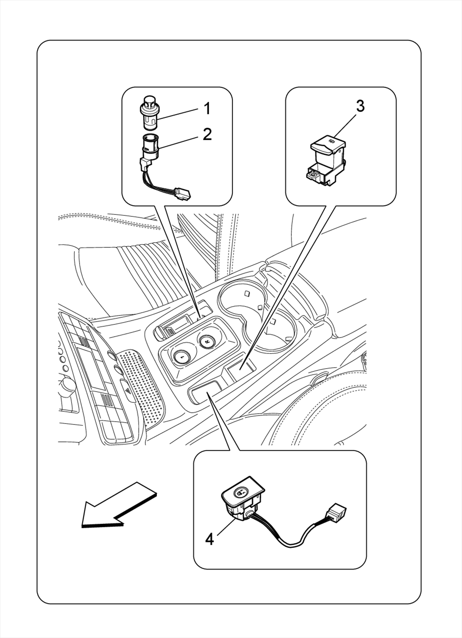 CENTRE CONSOLE DEVICES