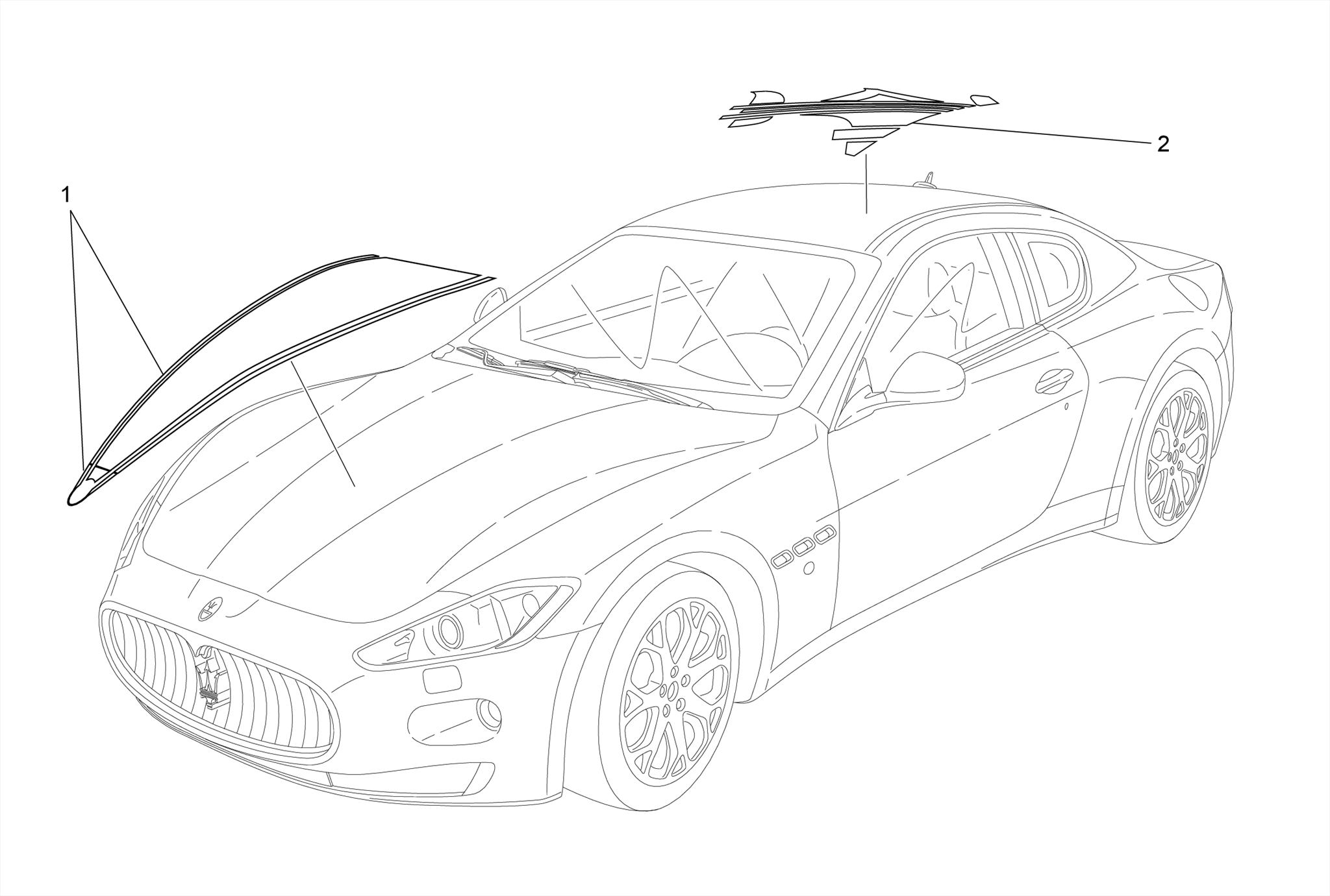 SHIELDS, TRIMS AND COVERING PANELS