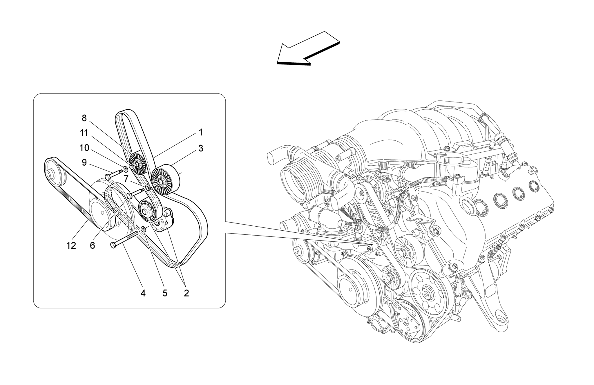 AUXILIARY DEVICE BELTS