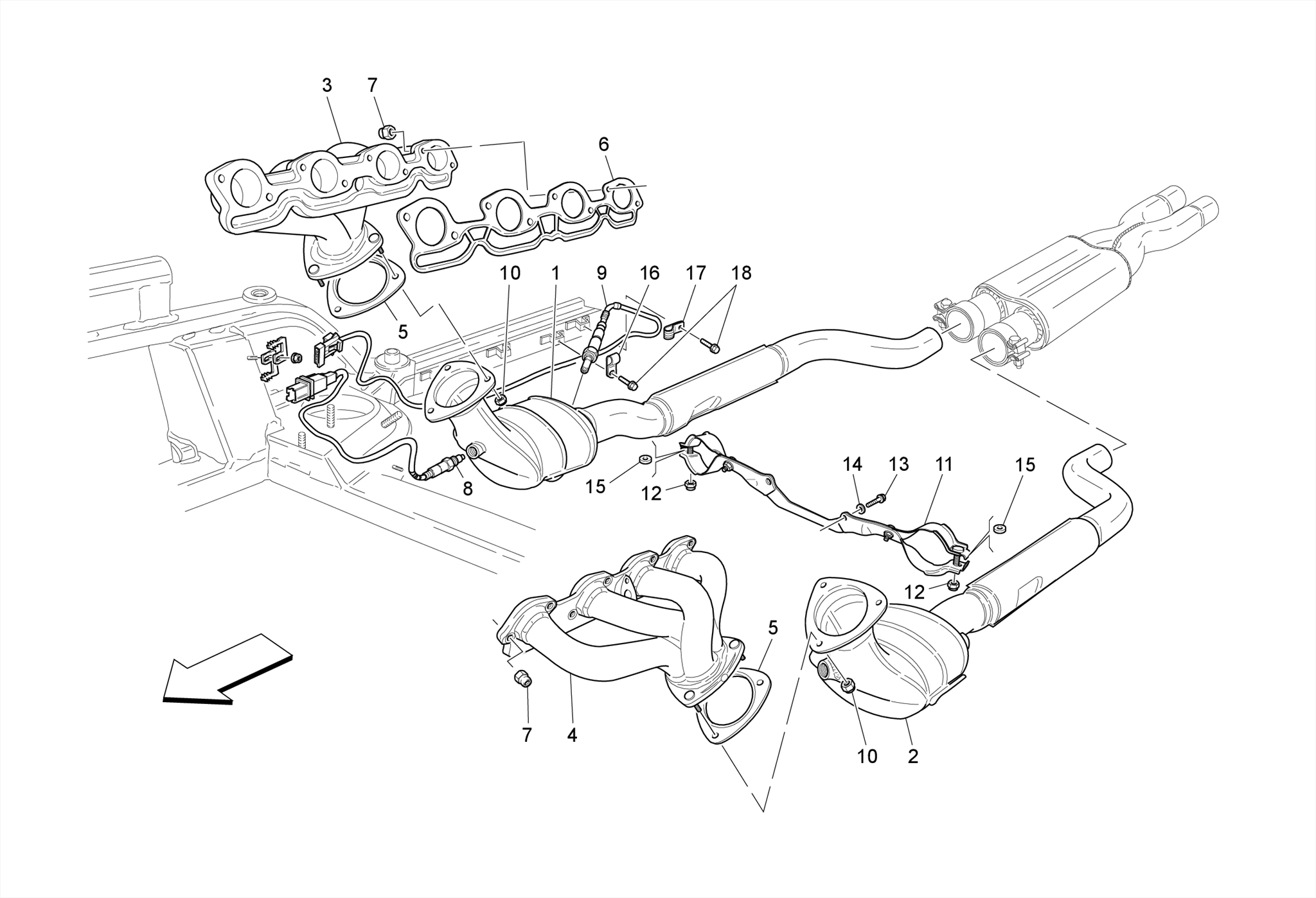 PRE-CATALYTIC CONVERTERS AND CATALYTIC CONVERTERS