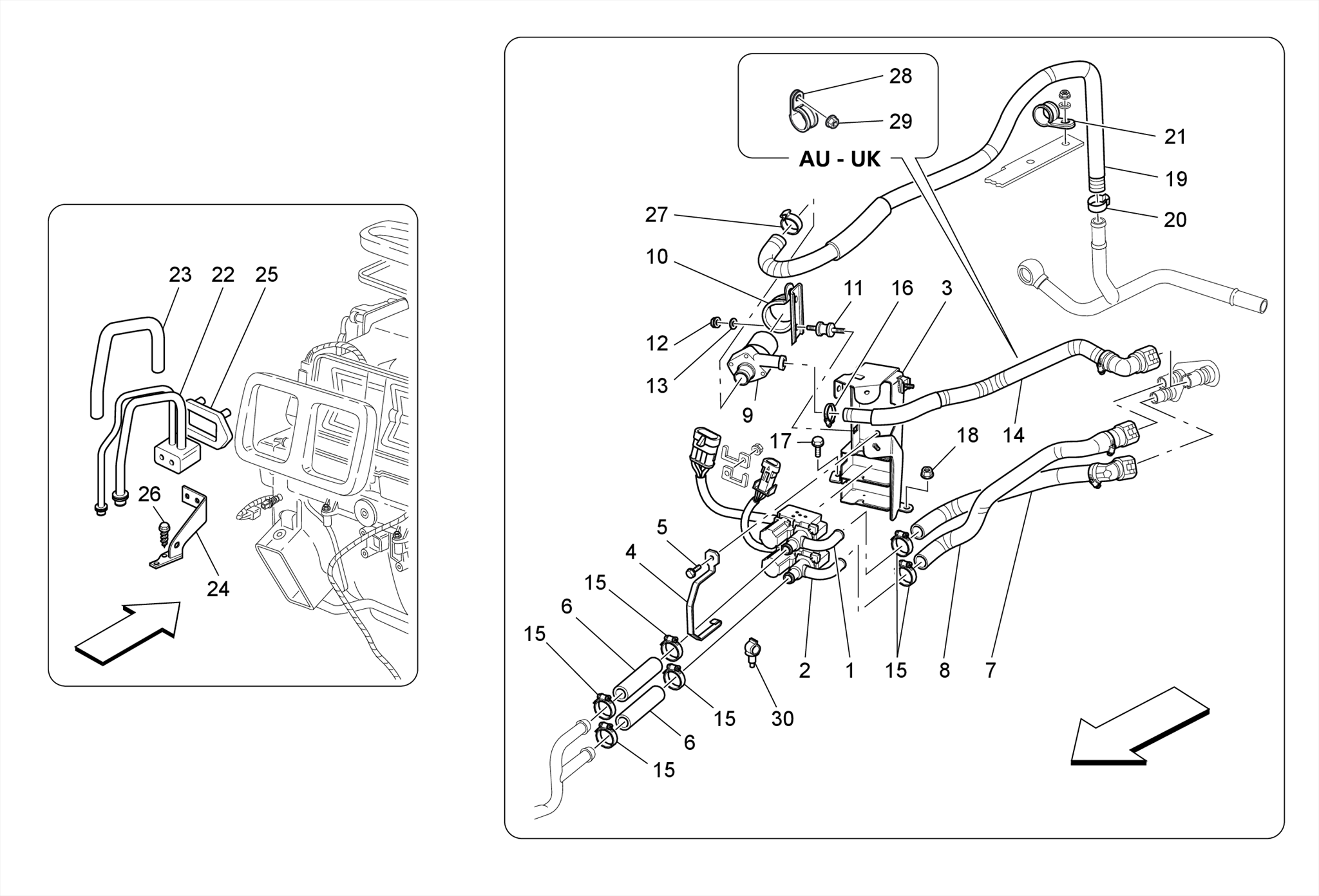 A/C UNIT: ENGINE COMPARTMENT DEVICES