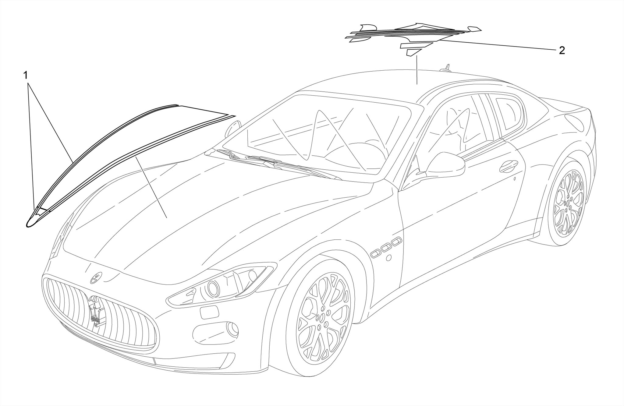 SHIELDS, TRIMS AND COVERING PANELS