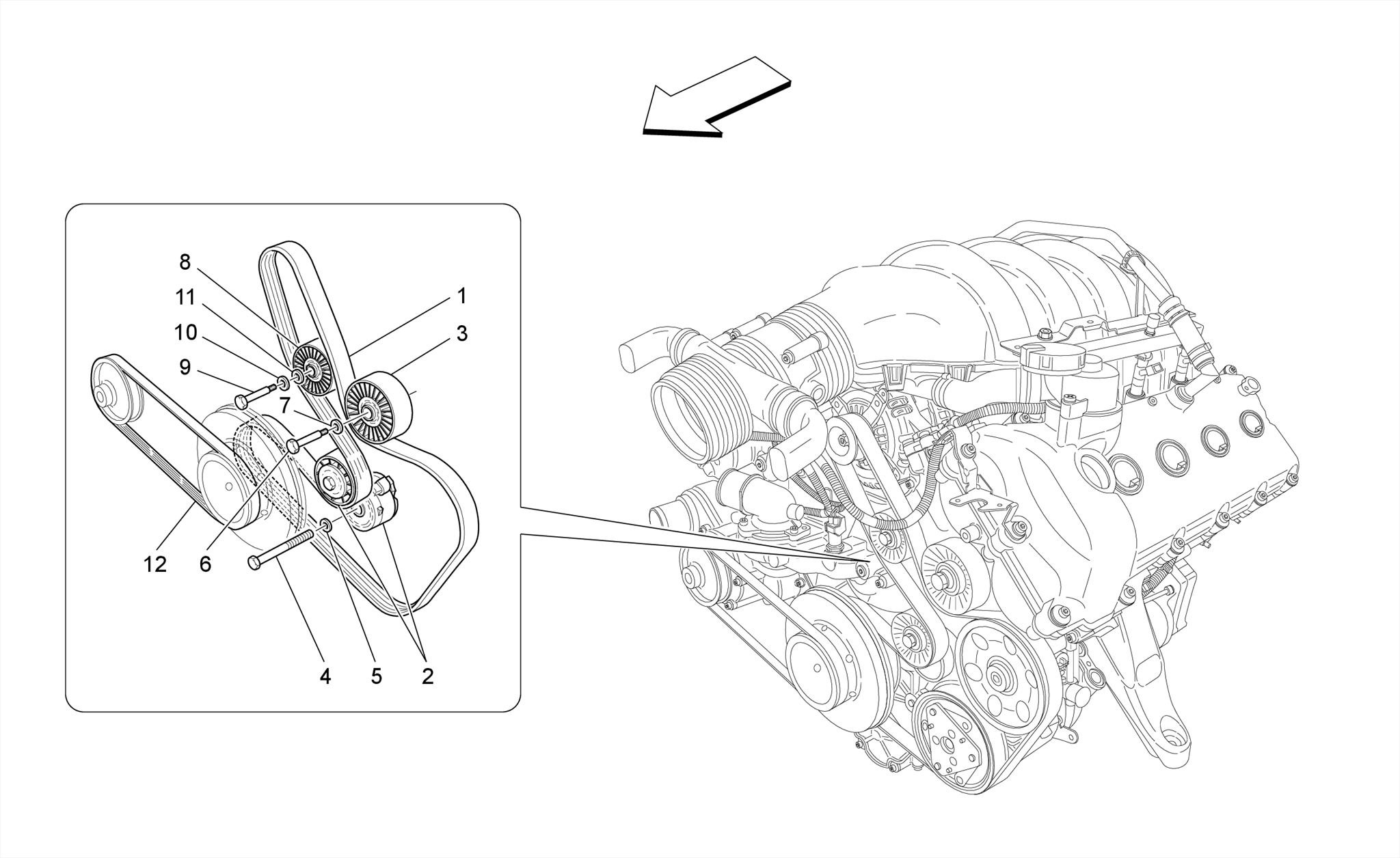 AUXILIARY DEVICE BELTS