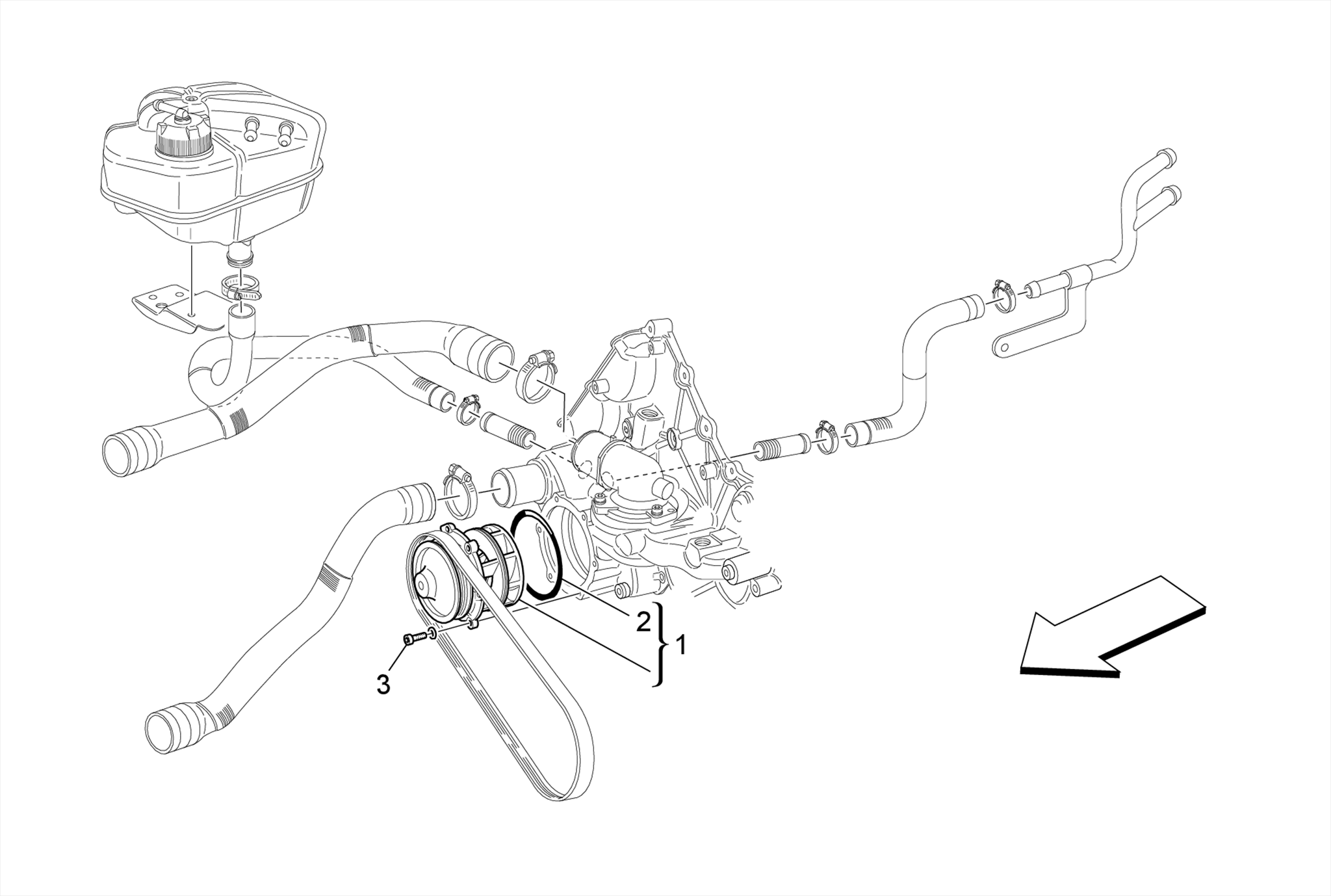 COOLING SYSTEM: WATER PUMP