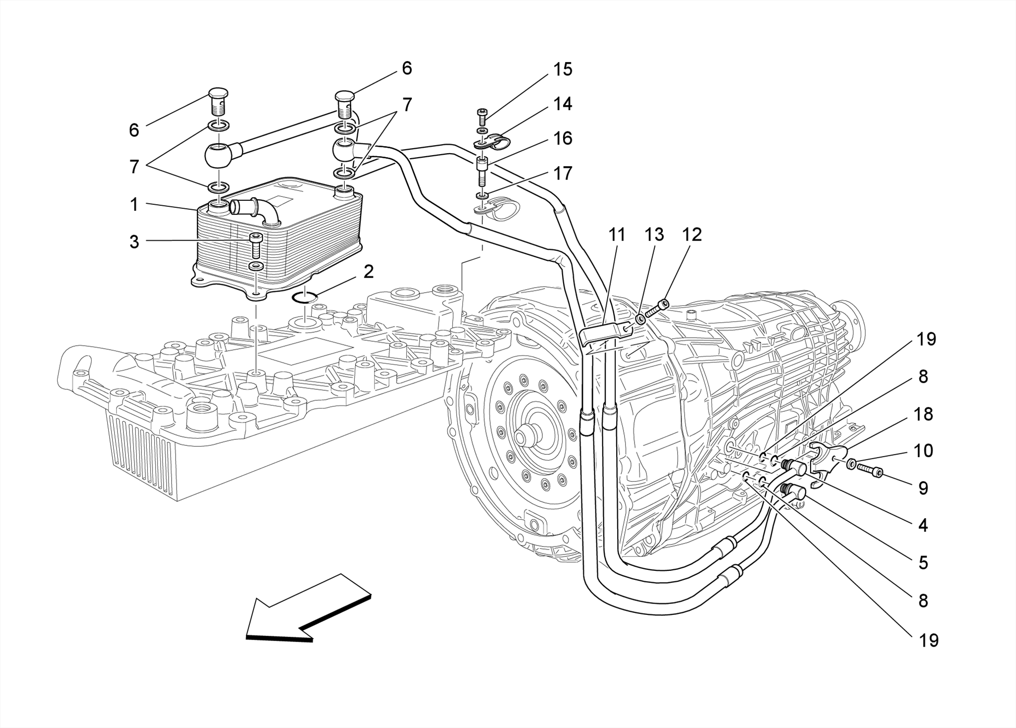 LUBRICATION AND GEARBOX OIL COOLING