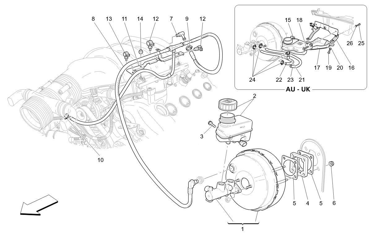 BRAKE SERVO SYSTEM