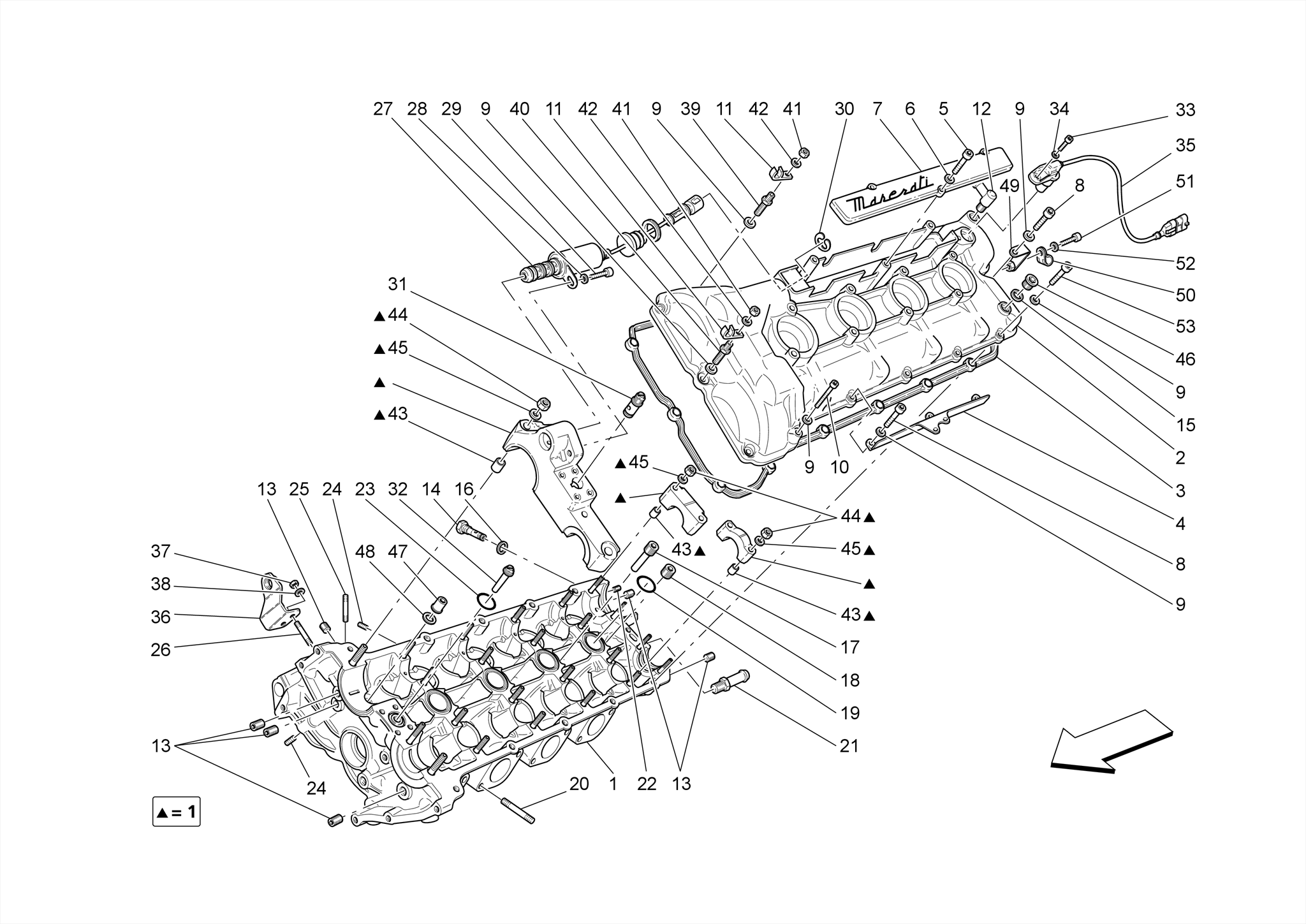 01.21 - 11 LH Cylinder Head - Drawing