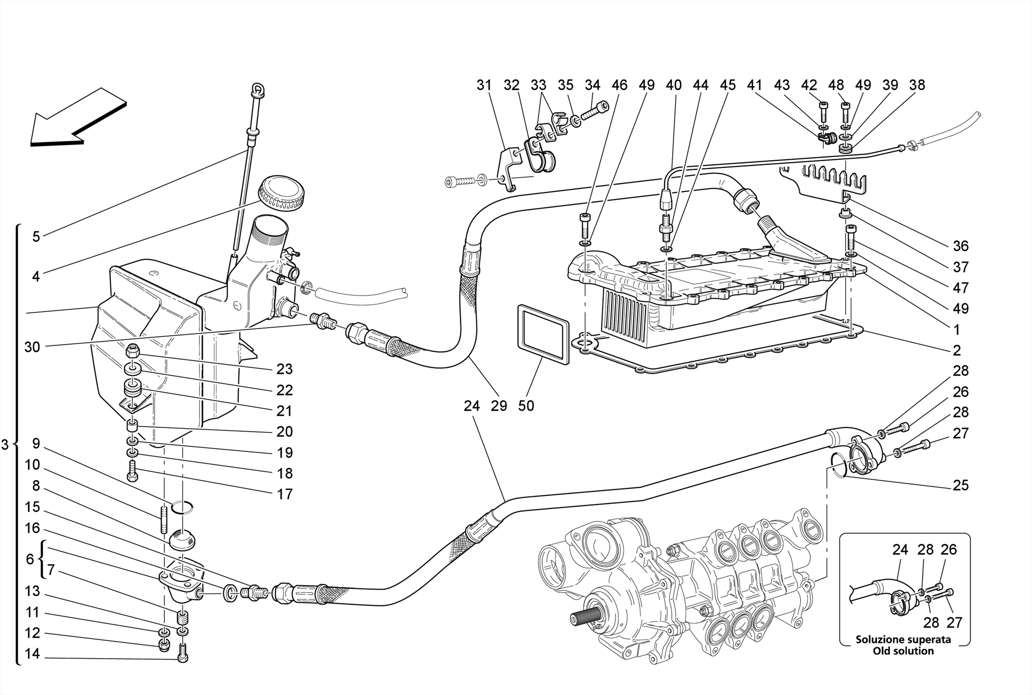 LUBRICATION SYSTEM: CIRCUIT AND COLLECTION