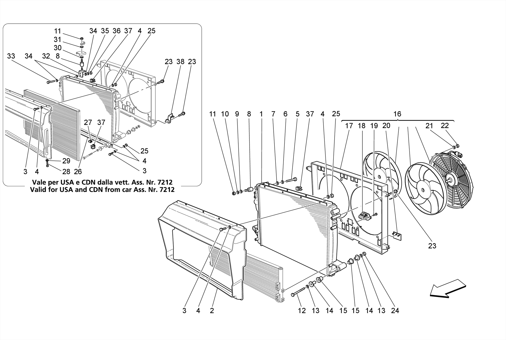 COOLING: AIR RADIATORS AND DUCTS