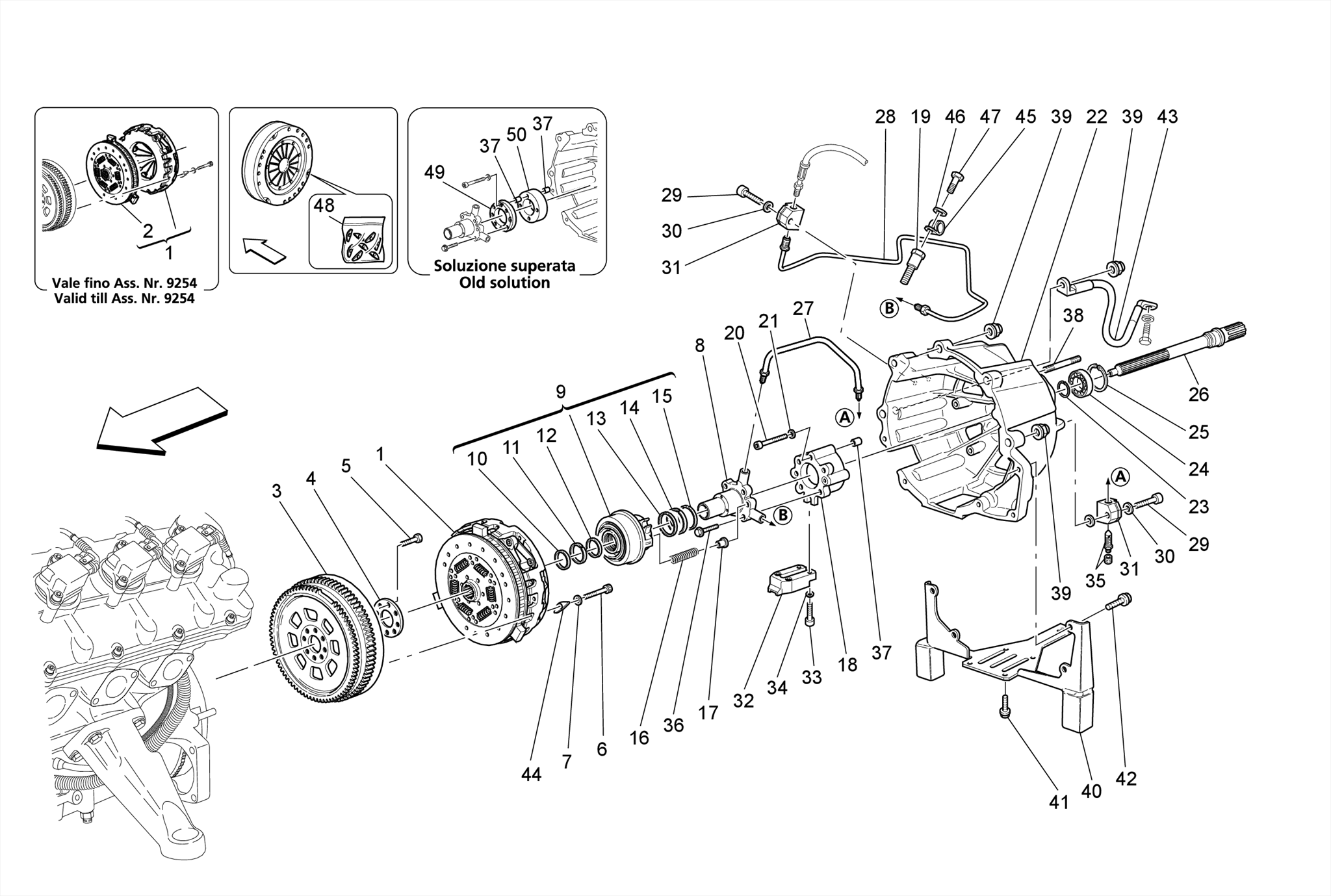 CLUTCH DISCS AND HOUSING FOR MECHANICAL GEARBOX