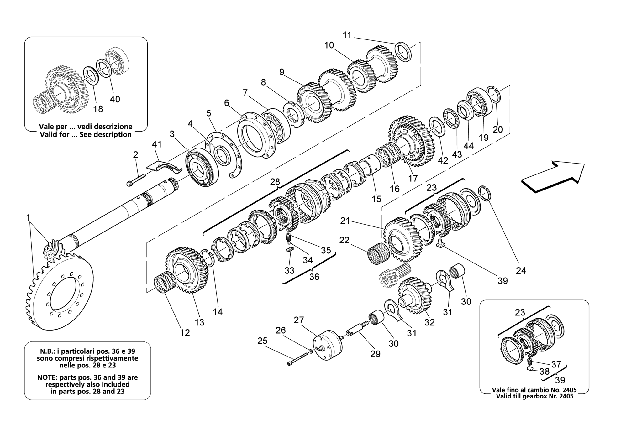 LAY SHAFT GEARS