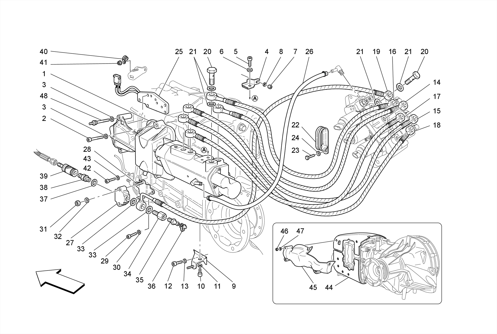 F1 CLUTCH HYDRAULIC CONTROL