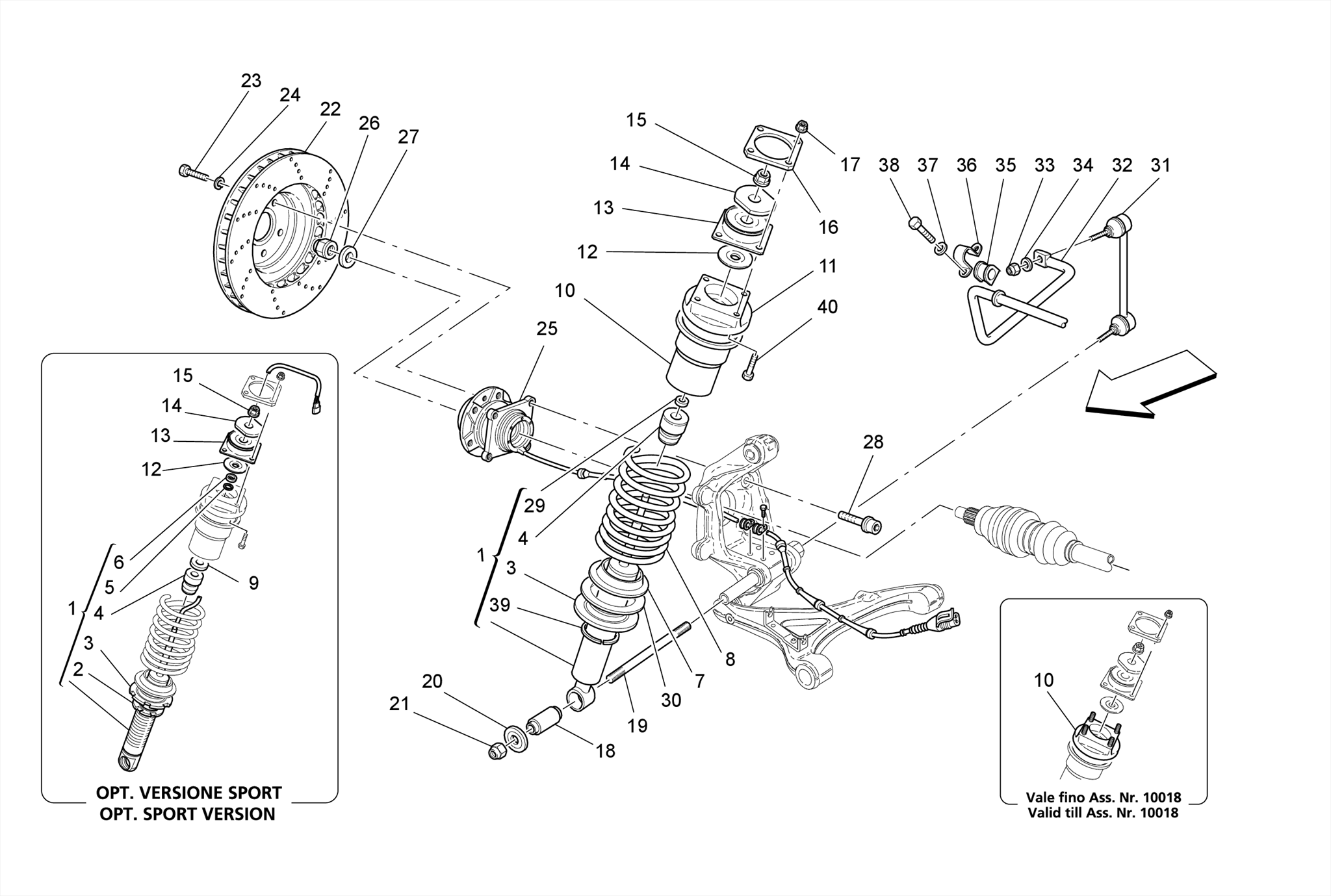 REAR SHOCK ABSORBER DEVICES