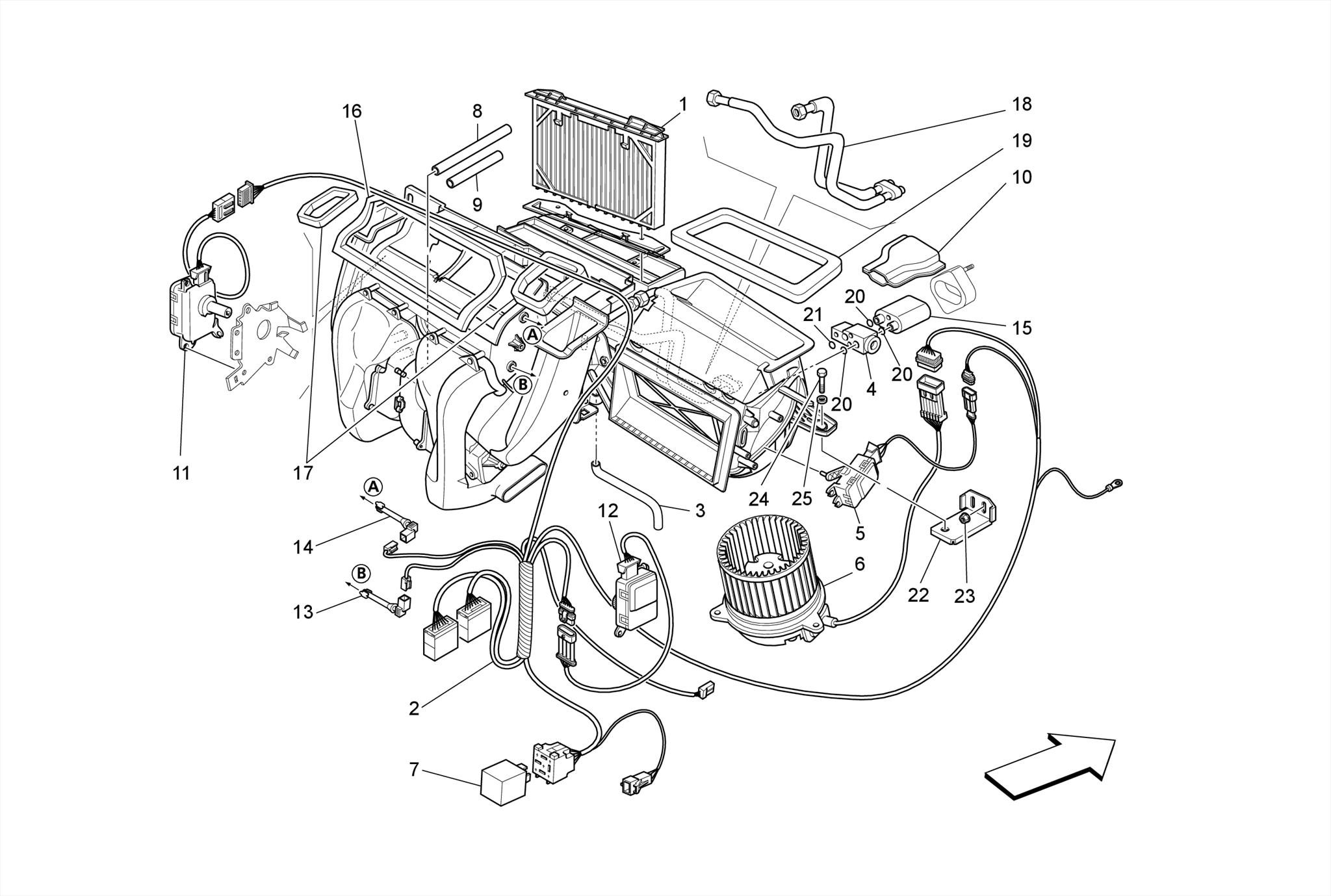 A/C UNIT - DASHBOARD DEVICES