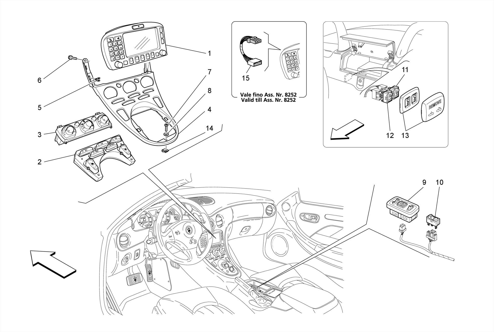 PASSENGER COMPARTMENT DEVICES