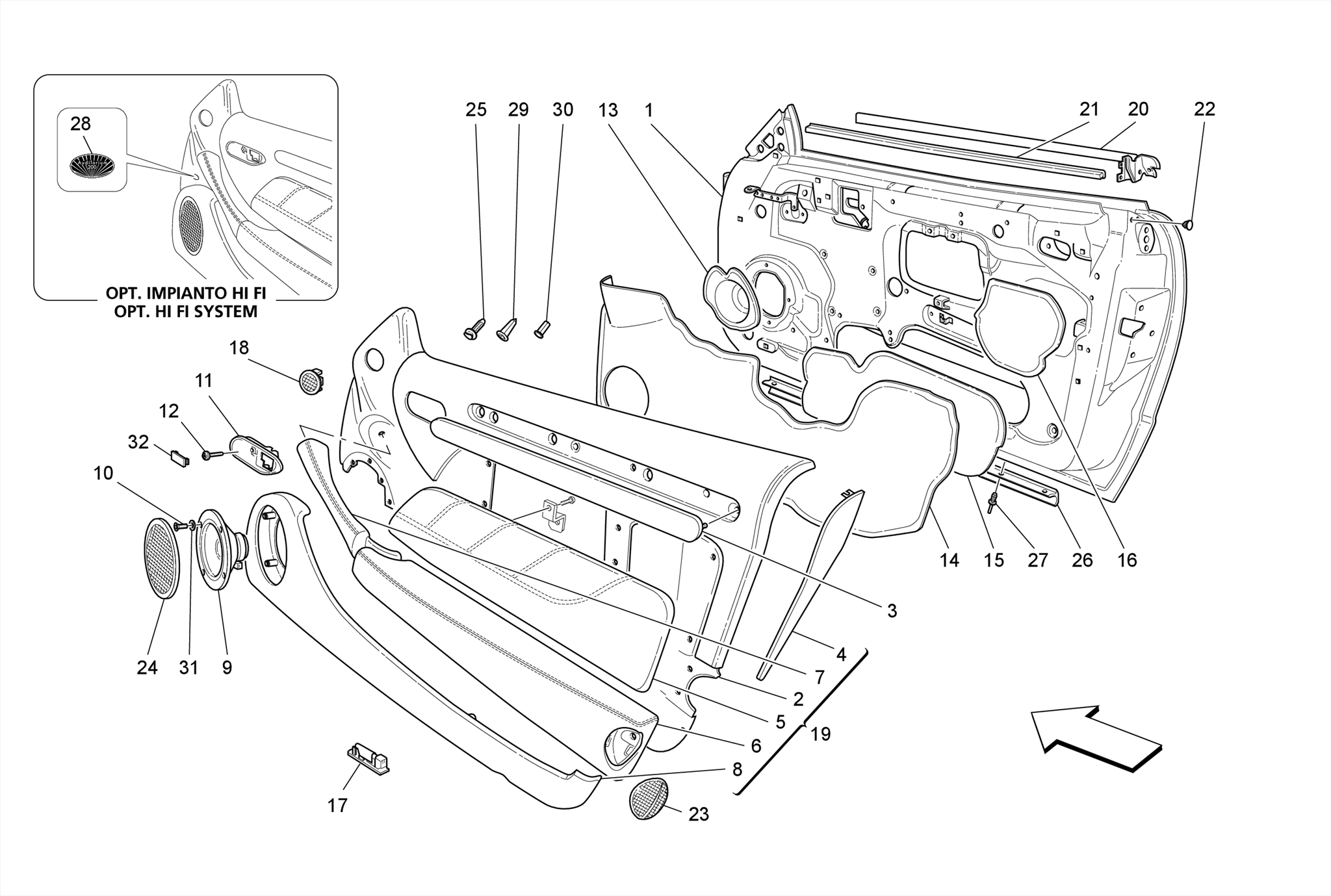 FRONT DOORS: TRIM PANELS