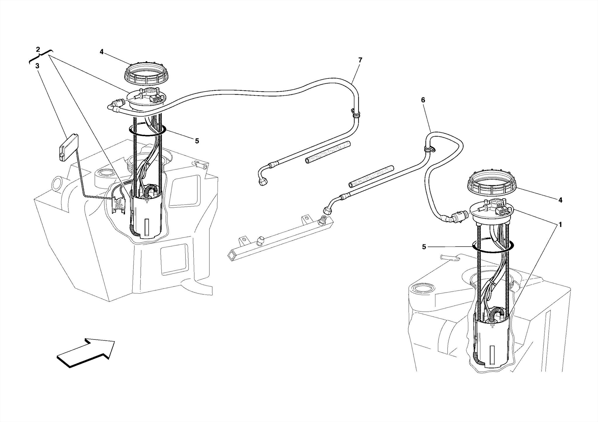 0009 - FUEL SYSTEM PUMPS AND PIPES