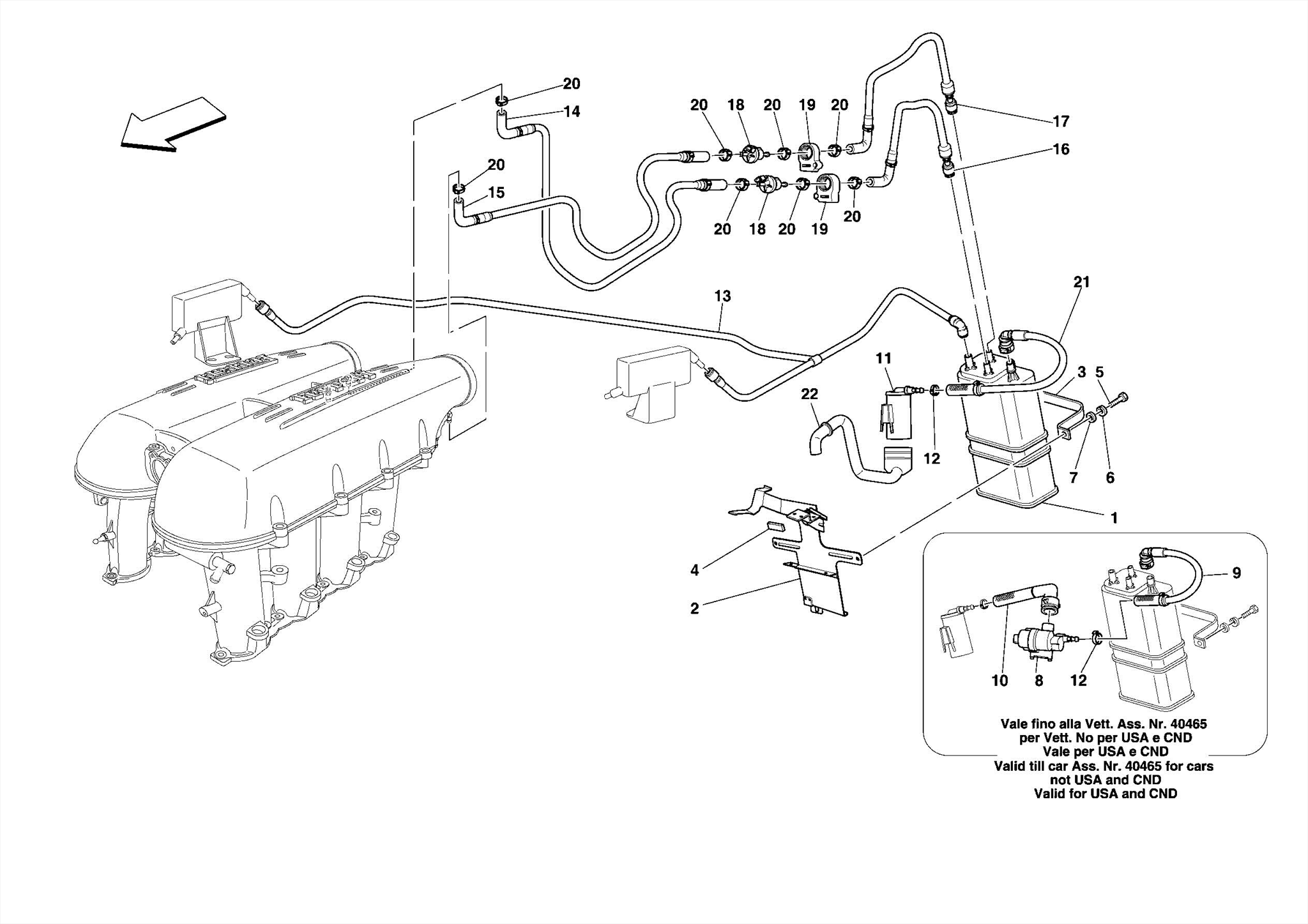 0012 - EVAPORATIVE EMISSIONS CONTROL SYSTEM