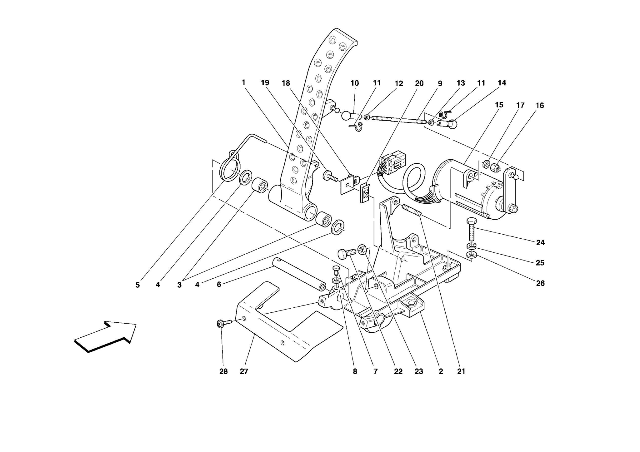 0016 - ELECTRONIC ACCELERATOR PEDAL