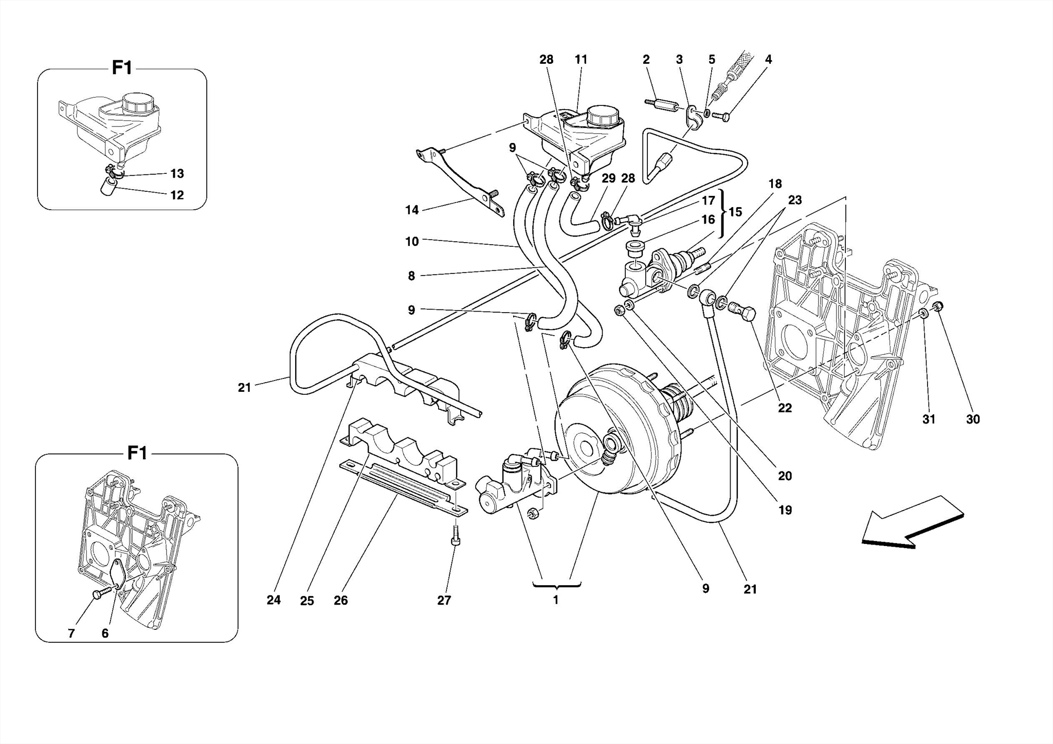 0035 - HYDRAULIC BRAKE AND CLUTCH CONTROLS