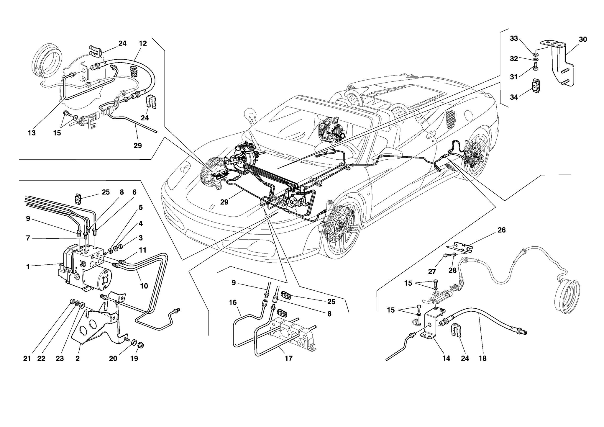 0038 - BRAKE SYSTEM -Applicable for GD-