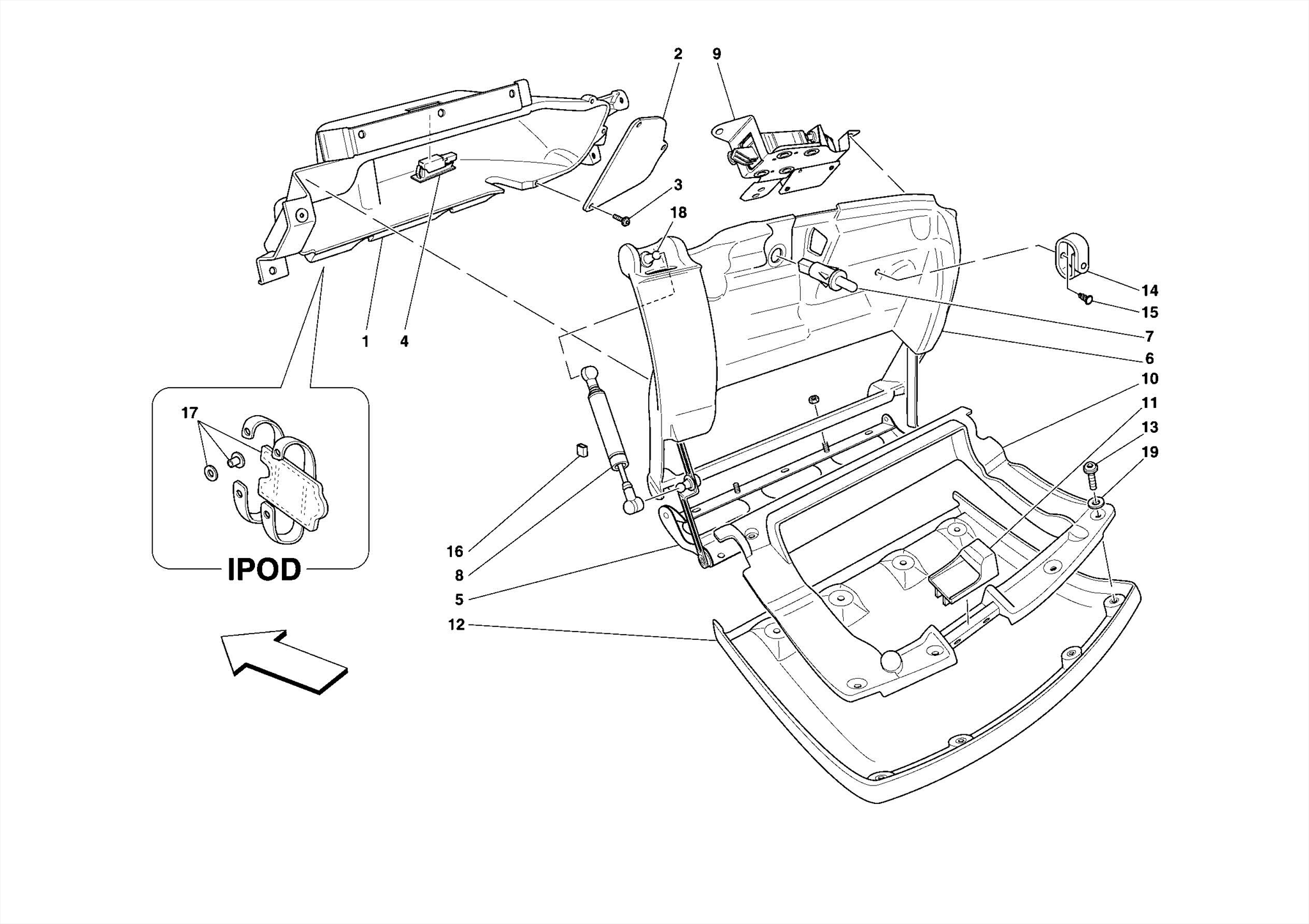 0137 - GLOVE COMPARTMENT
