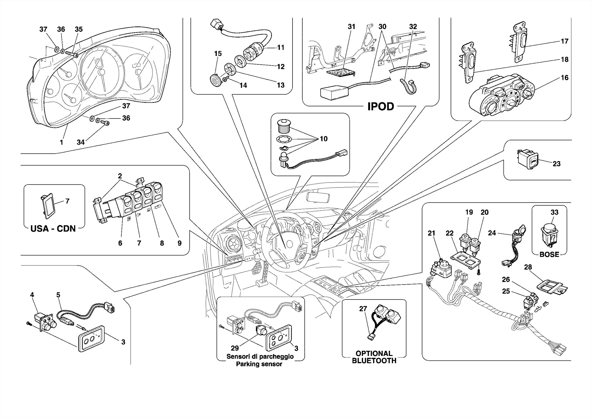 0139 - DASHBOARD AND TUNNEL INSTRUMENTS