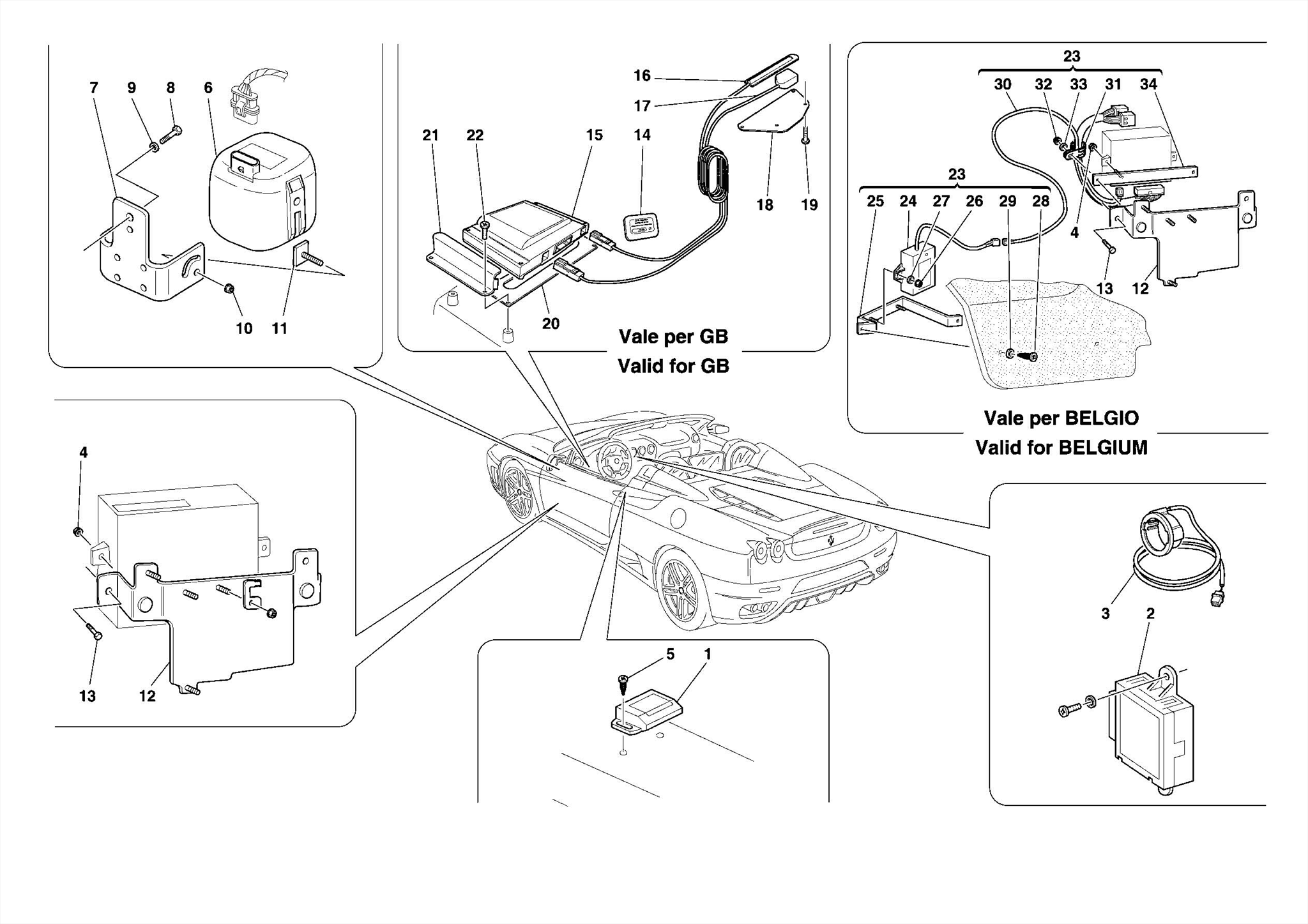 0147 - ANTITHEFT SYSTEM ECUs AND DEVICES