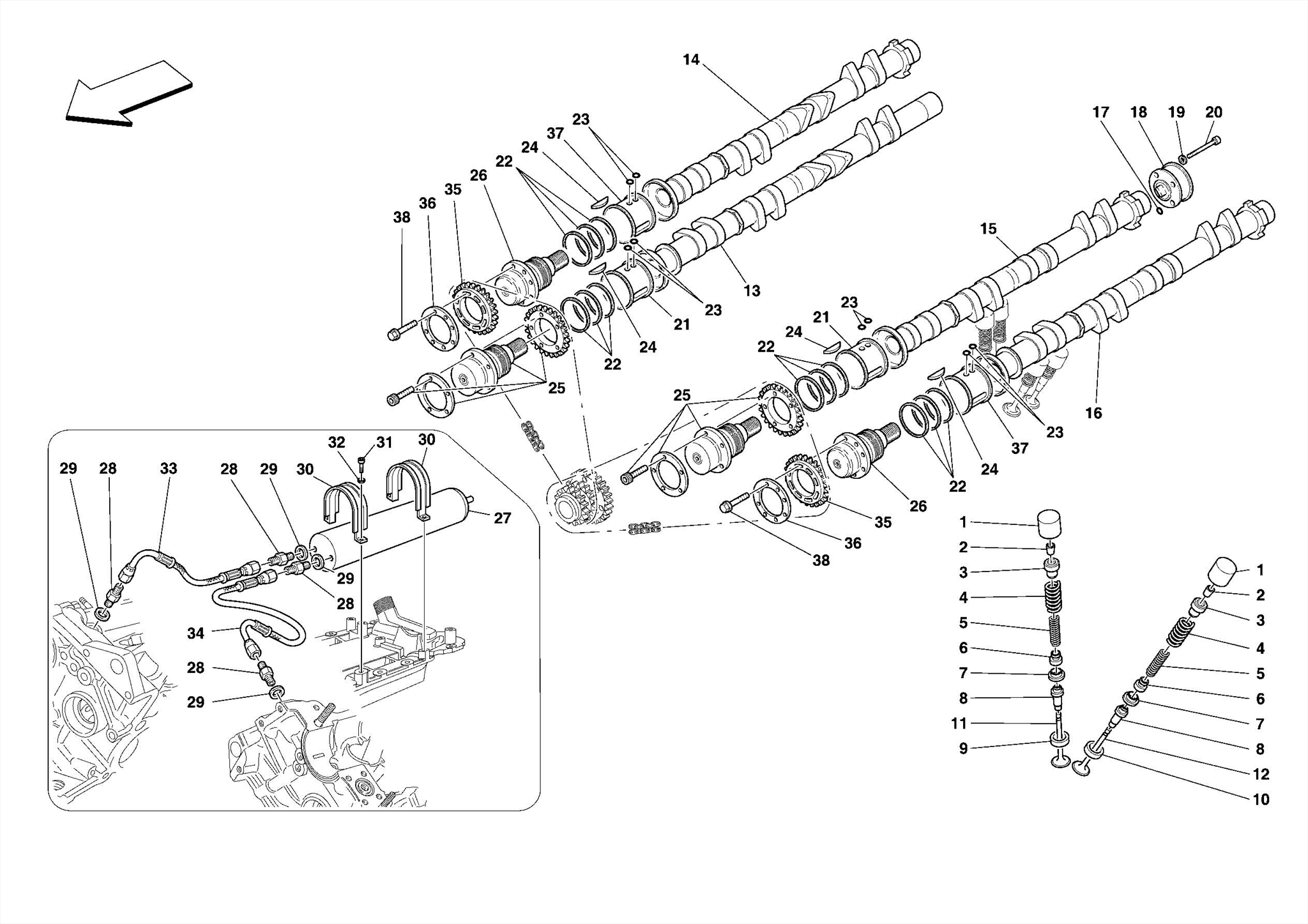 0005 - TIMING SYSTEM - TAPPETS