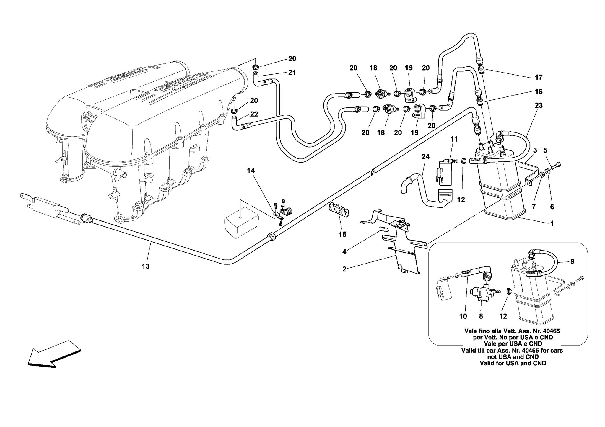 0012 - EVAPORATIVE EMISSIONS CONTROL SYSTEM