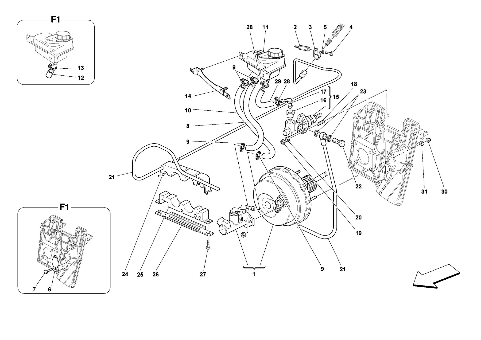 0035 - HYDRAULIC BRAKE AND CLUTCH CONTROLS