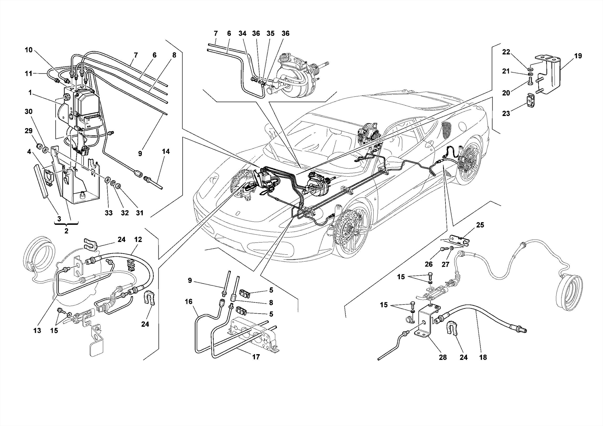 0037 - BRAKE SYSTEM -Not applicable for GD-