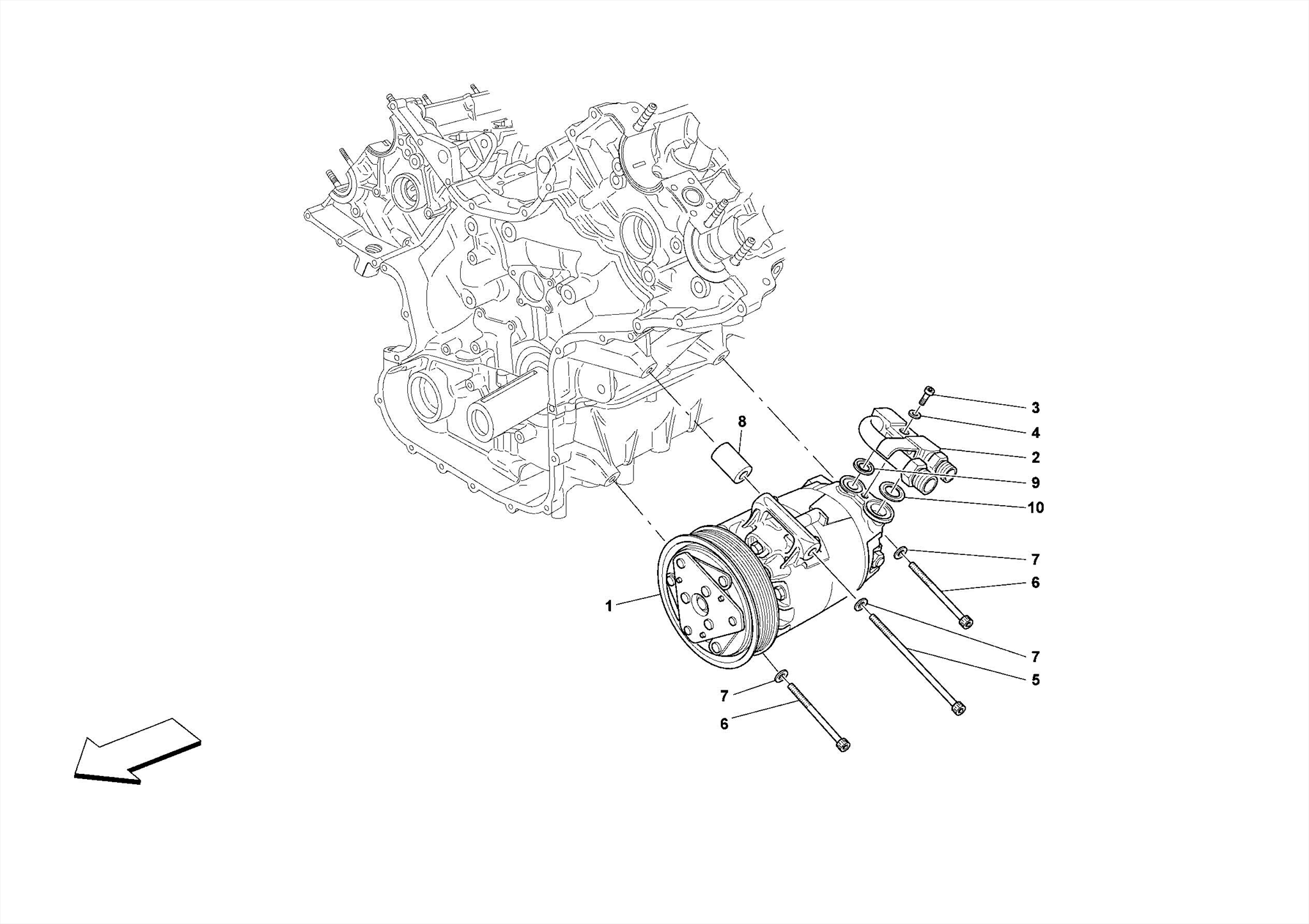 0052 - AC SYSTEM COMPRESSOR