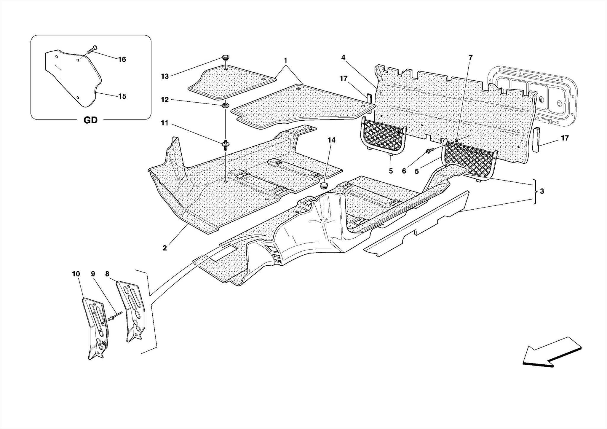 0109 - PASSENGER COMPARTMENT MATS