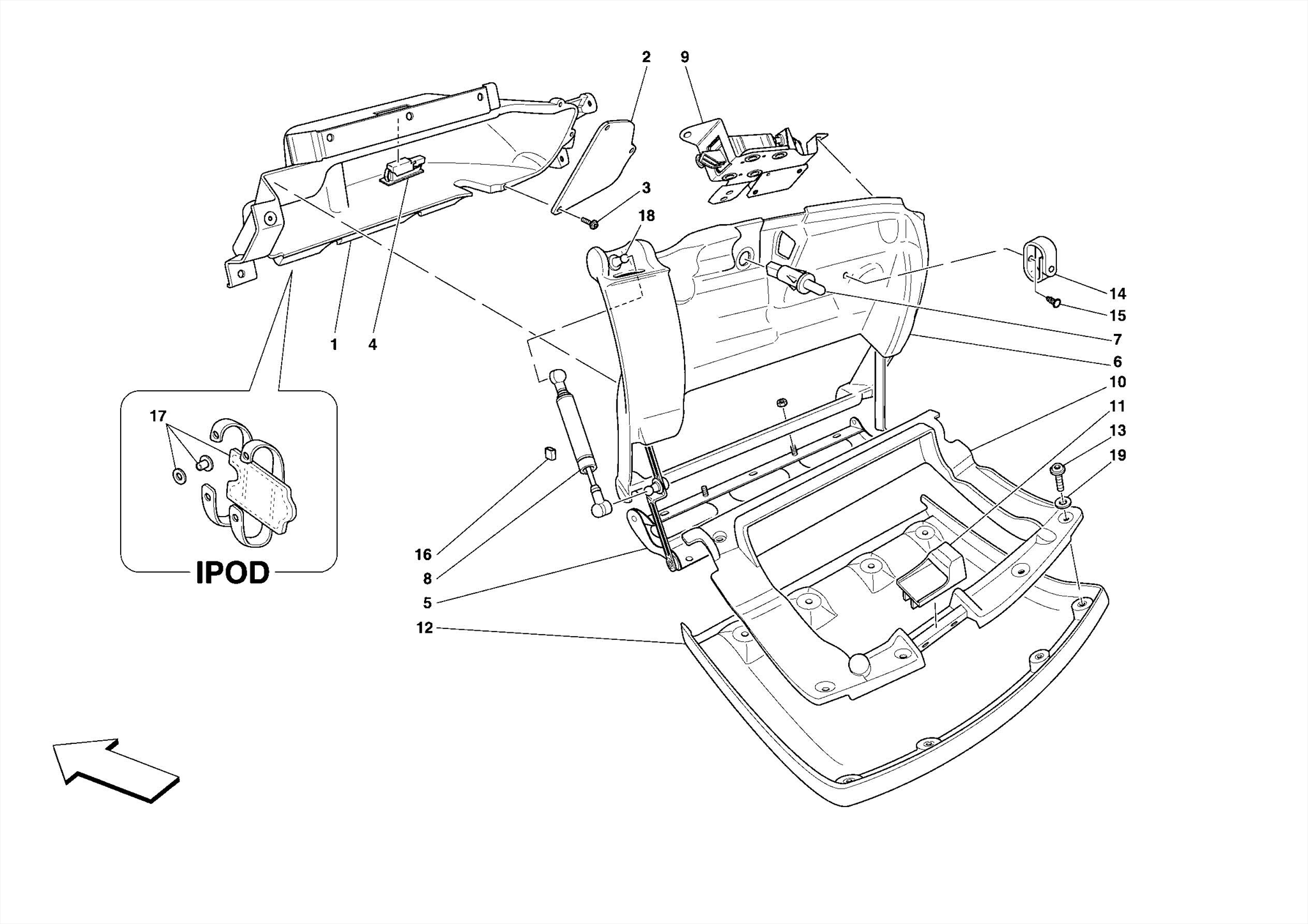 0128 - GLOVE COMPARTMENT