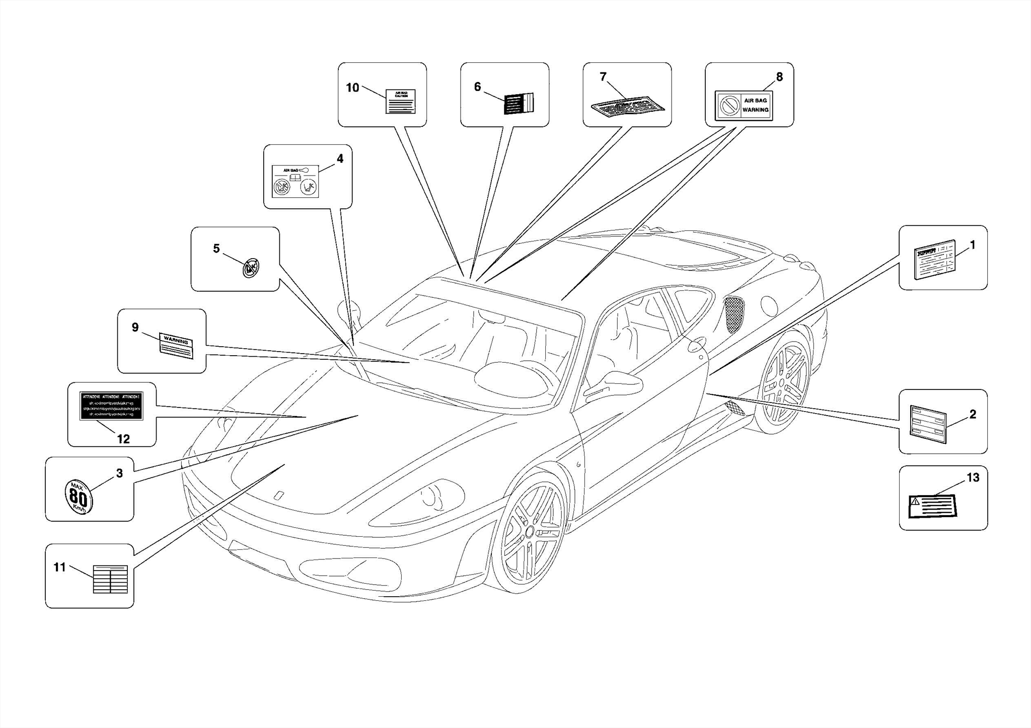 0145 - ADHESIVE LABELS AND PLAQUES