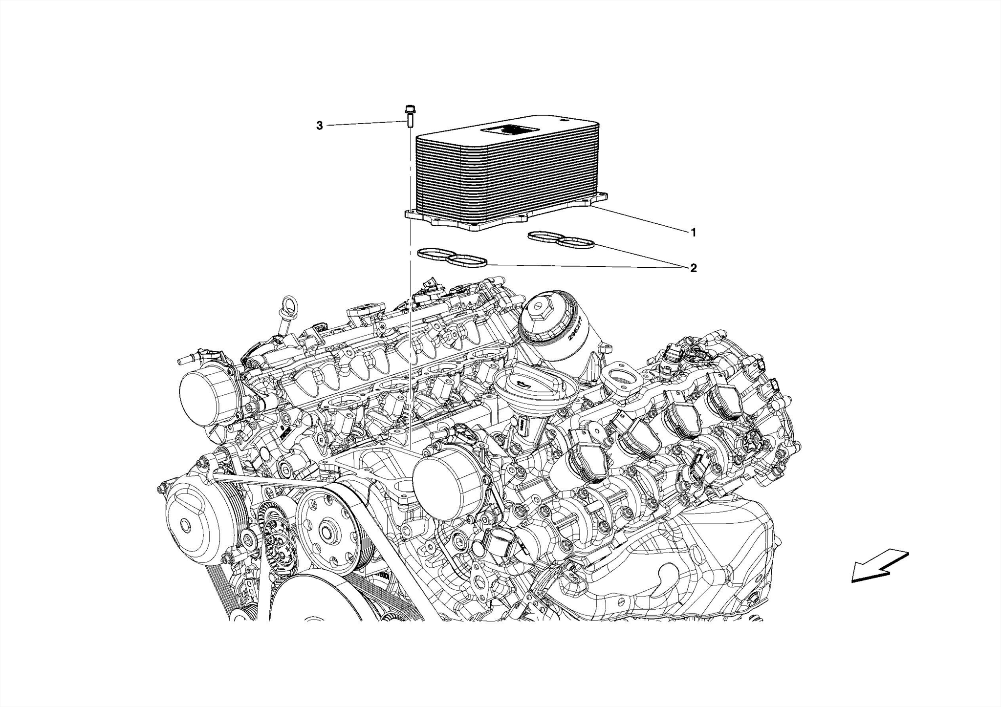 0021 ENGINE HEAT EXCHANGER