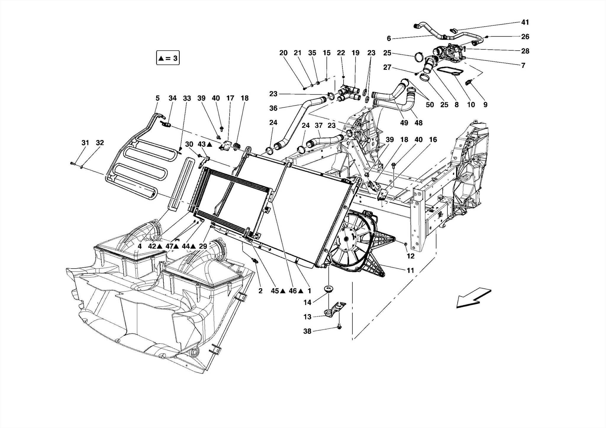 0026 COOLING - RADIATORS AND AIR DUCTS